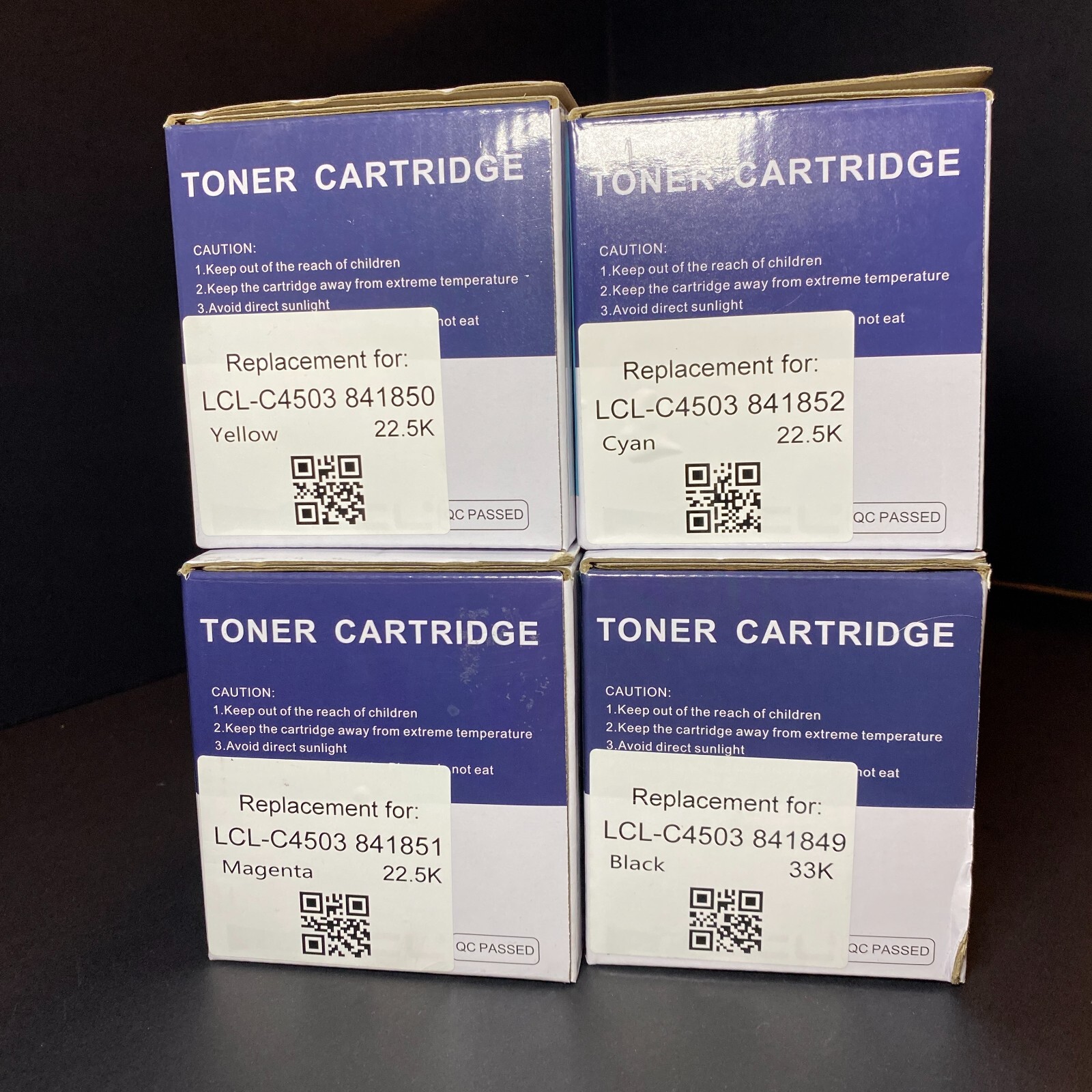 Compatible Toner Cartridge for Ricoh 841849 841852 841851 841850 MP C4503 MP C45