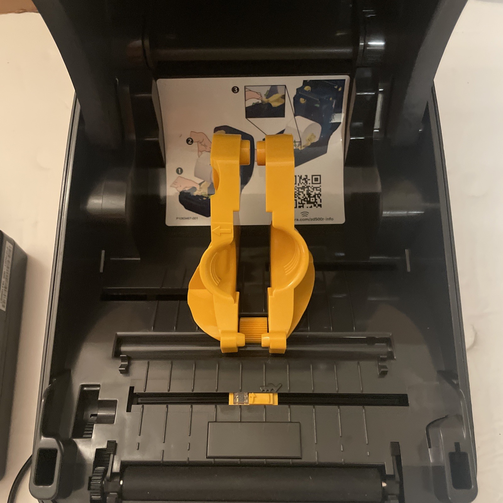 Zebra ZD500R ZD50043-T112R1G6 RFID Thermal Barcode Label Printer w/ Adapter/ USB