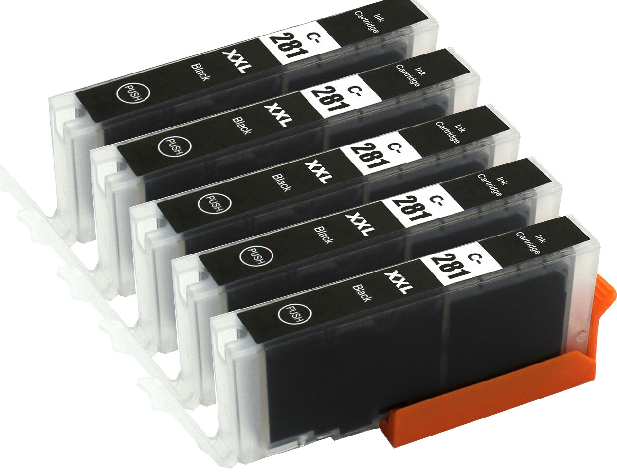 XXL Photo Black Printer Ink works for CLI-281 Canon TS8220 TS8222 TS8320 TS8322
