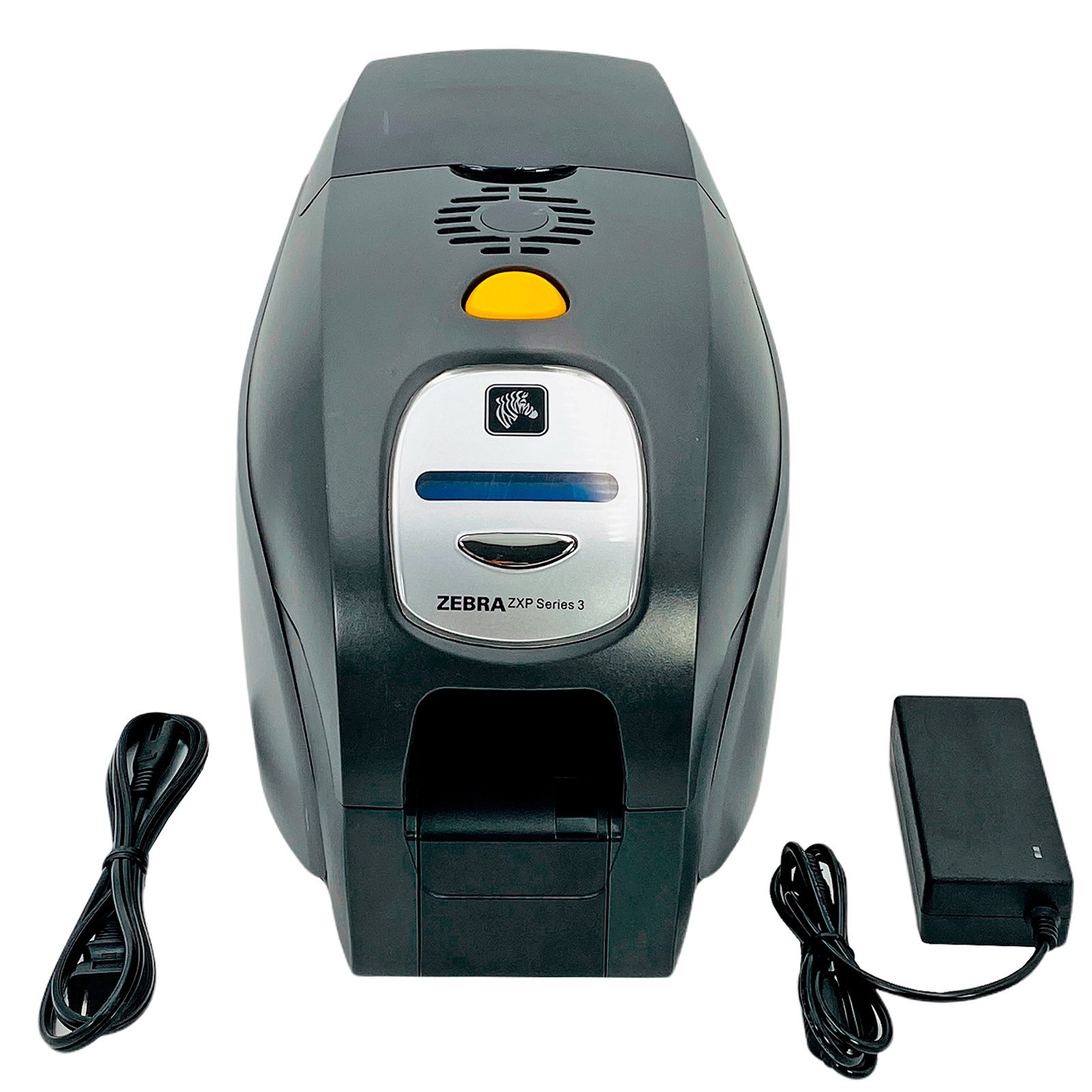 TESTED Zebra ZXP Series 3 Single-Sided ID Card Badge Color Printer USB