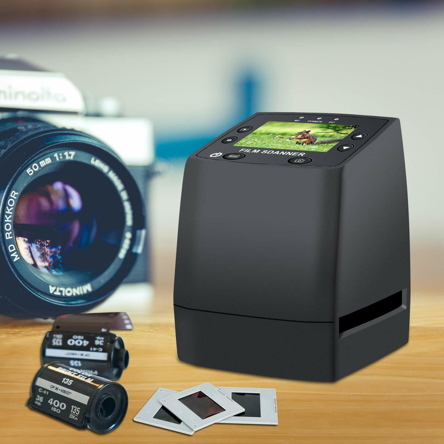 135 Film Negative Scanner High Resolution Slide Viewer Convert Film to Digital