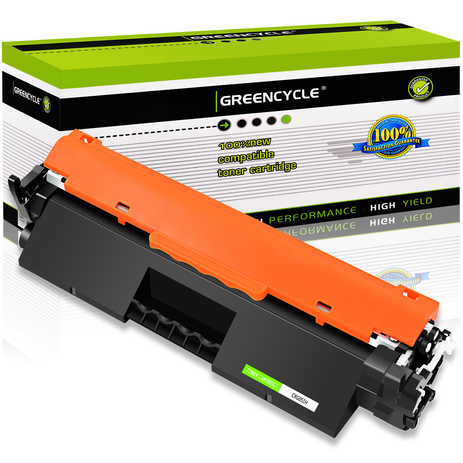 GREENCYCLE CRG-051H Toner Lot Fits for Canon ImageCLASS MF264dw MF267dw MF269dw
