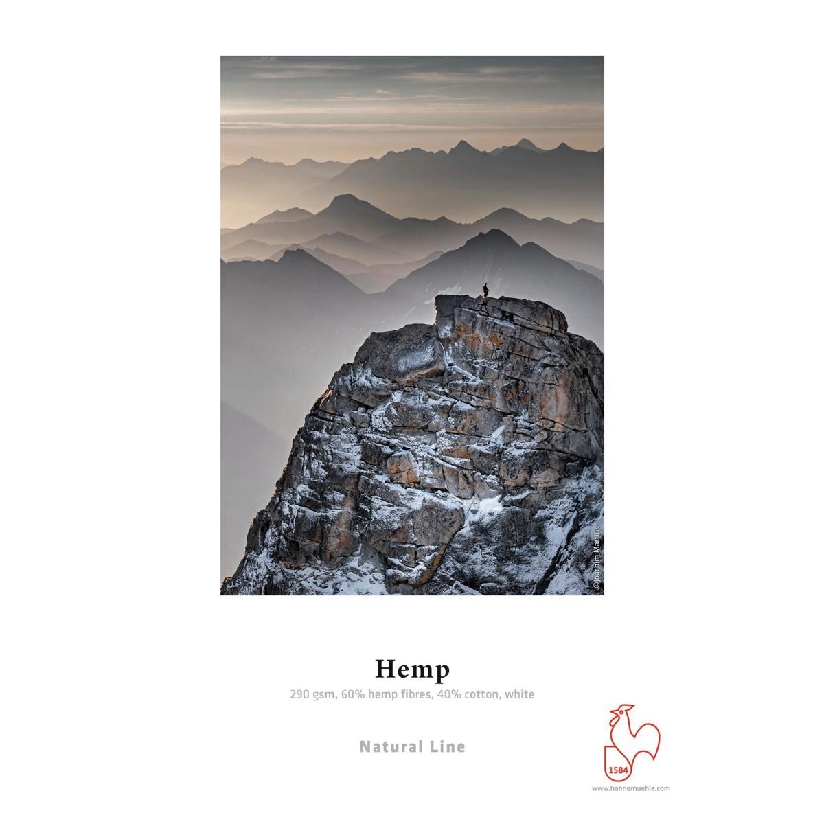Hahnemuhle Natural Line Sample Pack, Includes 2x Bamboo Paper Sheets, 2x Hemp Pa
