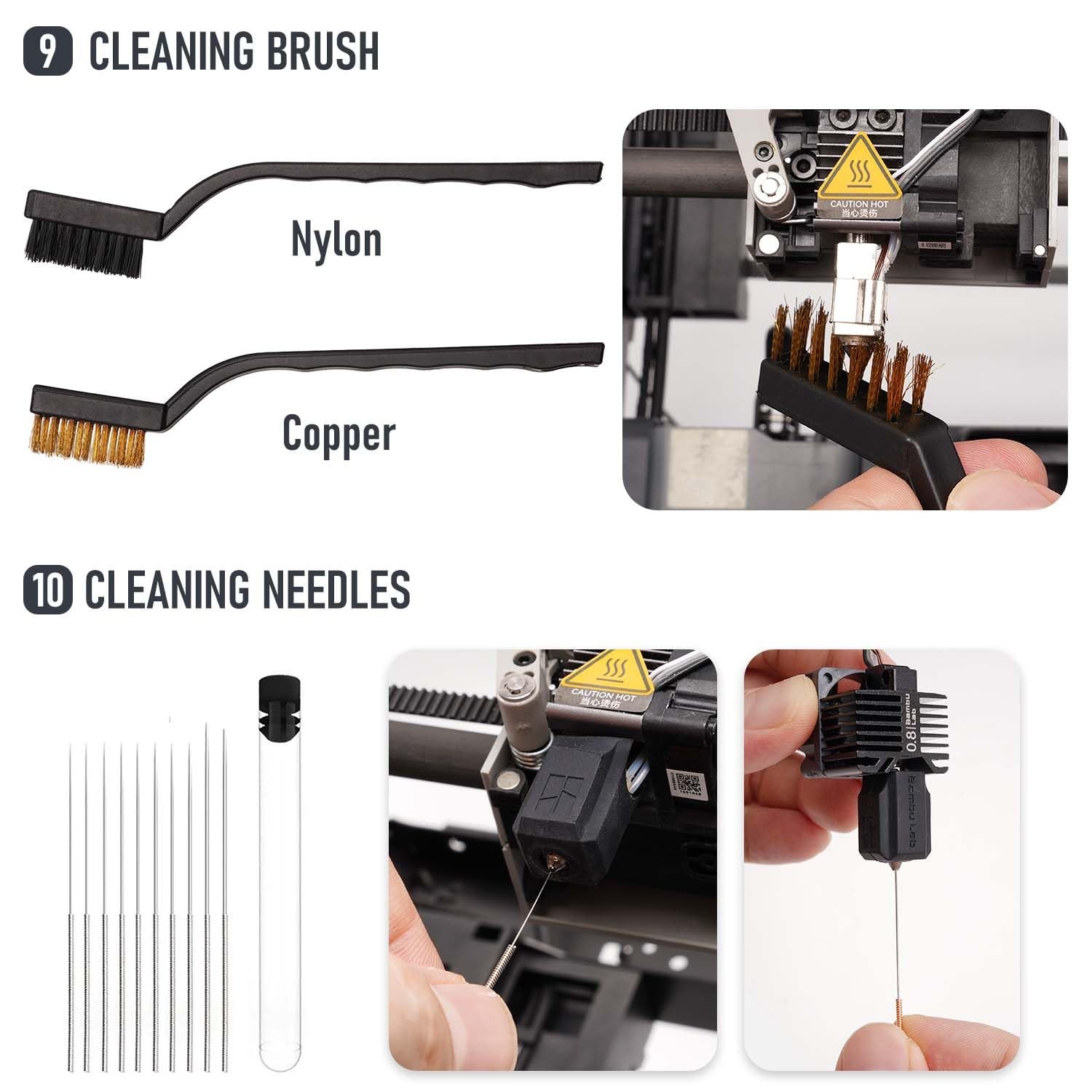 3D Printer Tools Kit Essential, Printing Kit, Tool Finishing