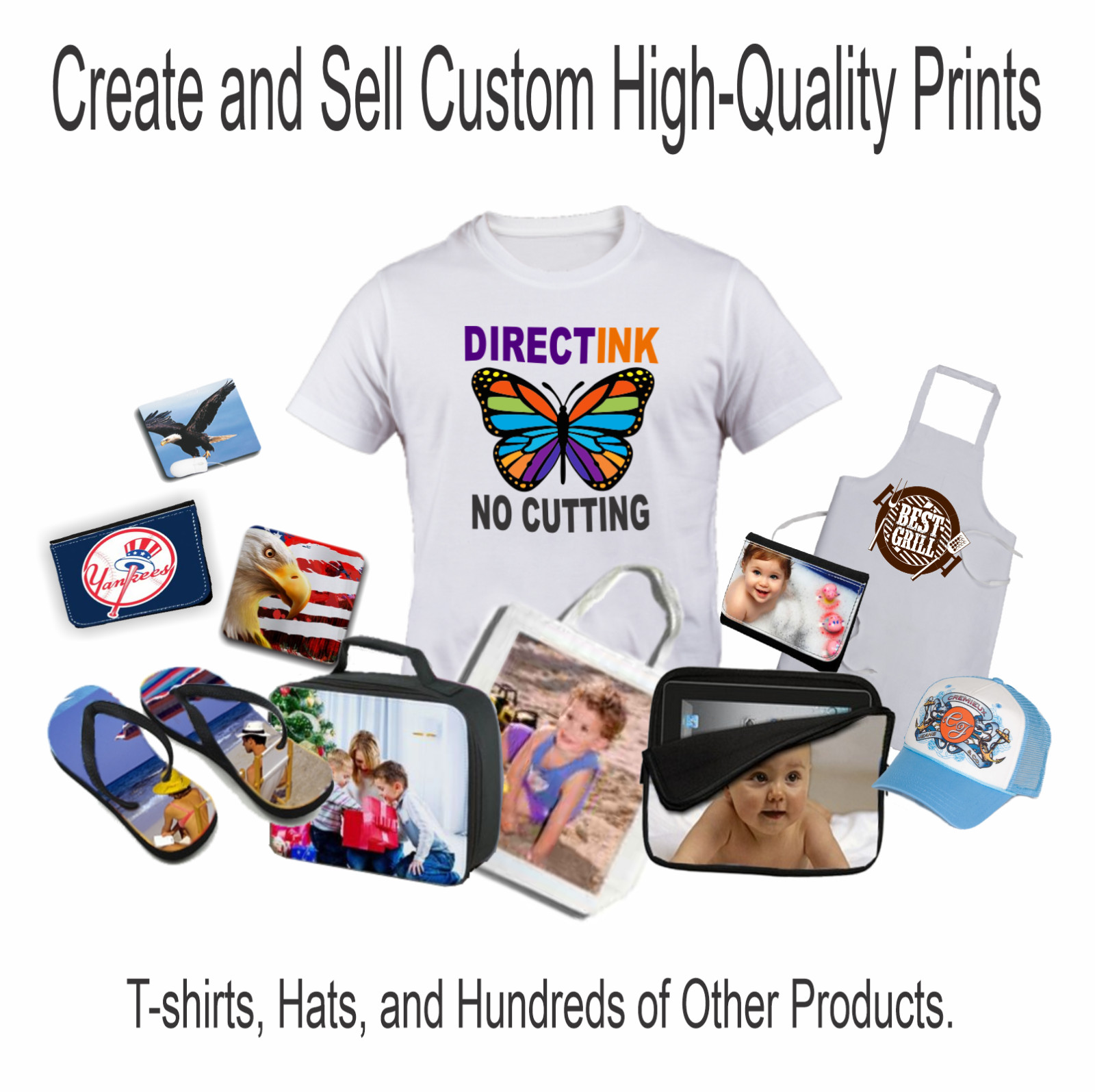 Epson Printer with DTF ink plus Heat Press 12×15 T-Shirt Maker Start Bundle/
