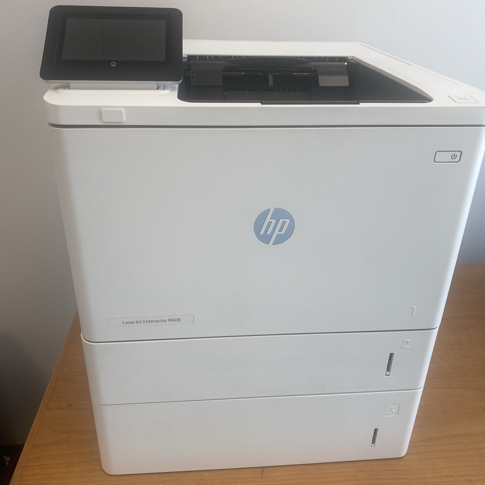 HP LaserJet M608DN Laser Printer K0Q19A Touch screen w/Dual tray up to legal