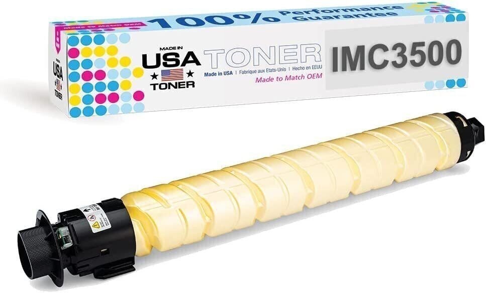 Compatible Ricoh Lanier Savin IM C3000, IM C3500, 842252 yellow toner