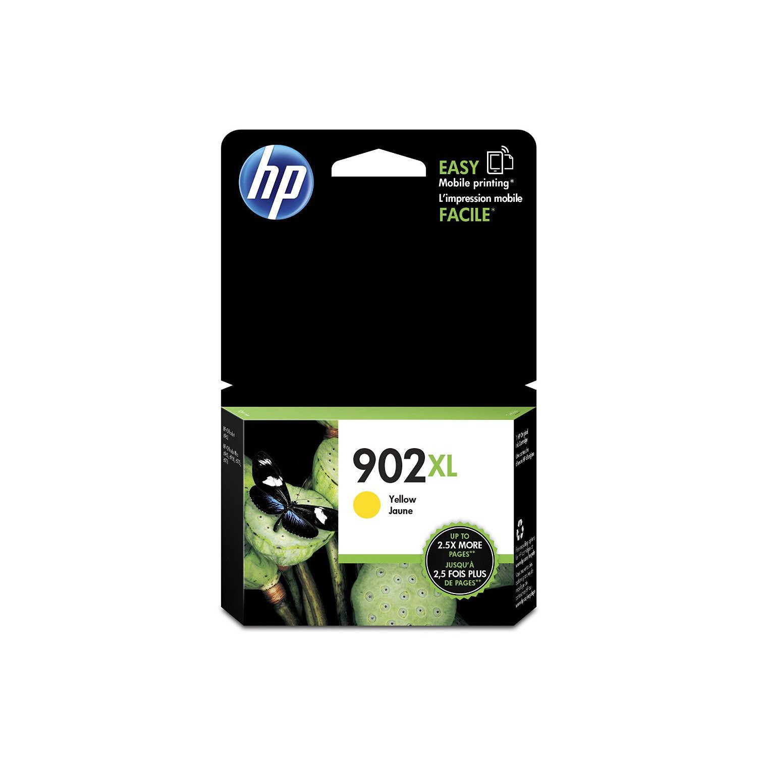 HP Genuine 902XL Yellow Ink Cartridge In Retail Box (Exp: 04/2023)