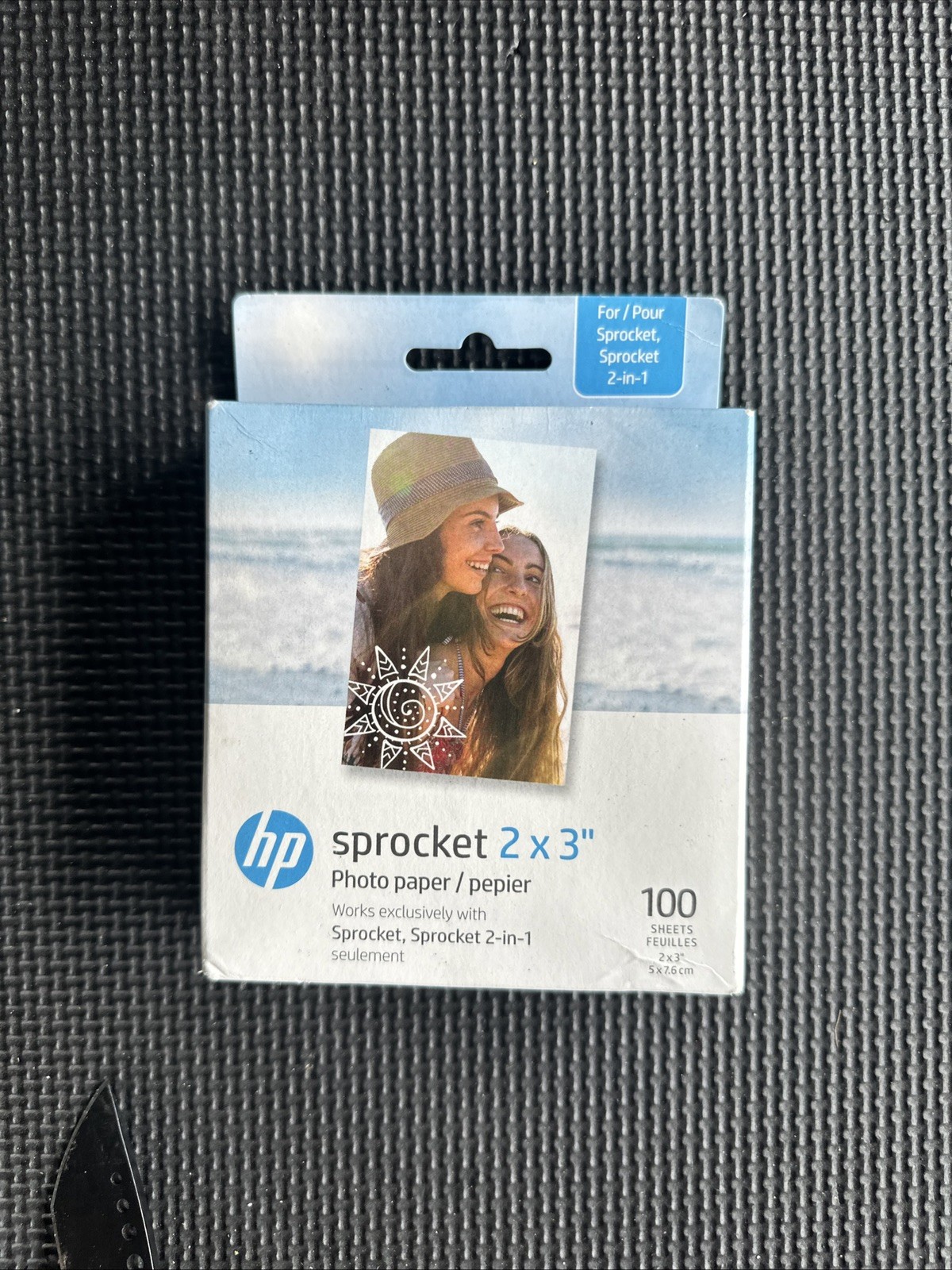 HP Sprocket Zink Photo Paper 2×3″ for HP Sprocket Photo Printers, 100 Sheets C2