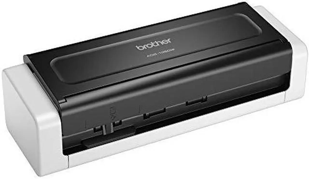 Brother ADS-1250W Portable Duplex Color Desktop Scanner w/Adapter