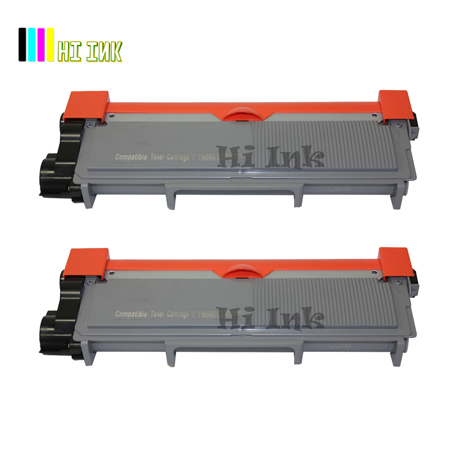 2PK New TN660 Toner for Brother HL-L2340DW L2360DW L2320D L2380DW L2320D L2680W