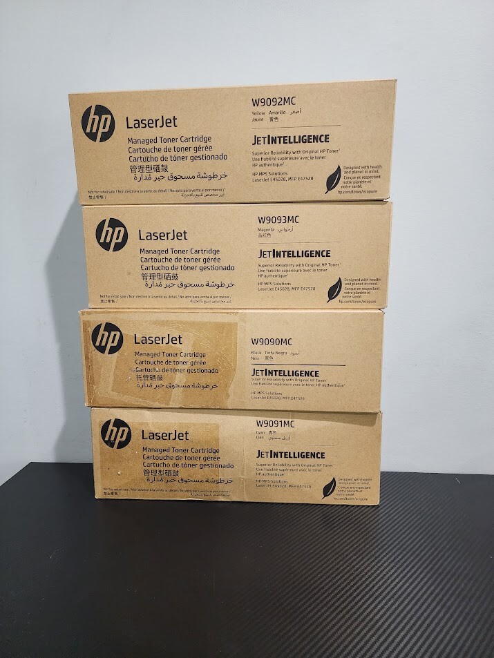 HP W9090MC W9091MC W9092MC W9093MC Toner Cartridge Set