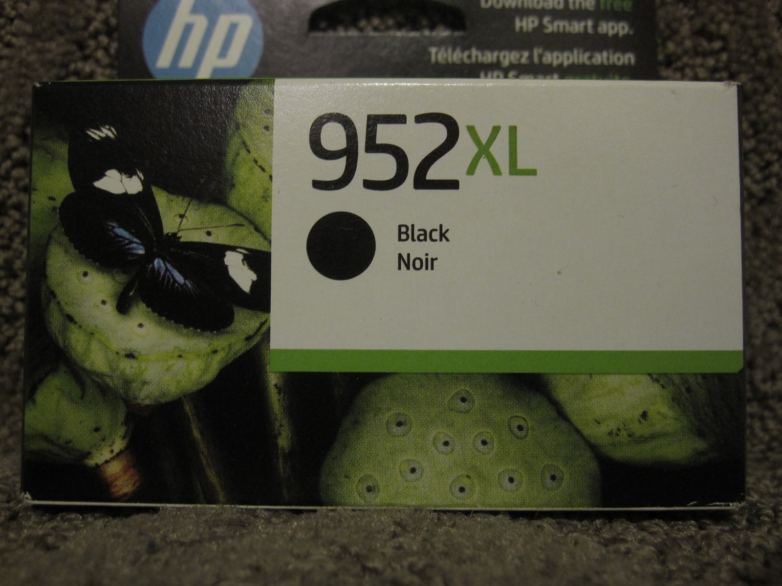 HP F6U19AN Black Ink Cartridge Genuine OEM NEW # 952XL 952 DEC/2026
