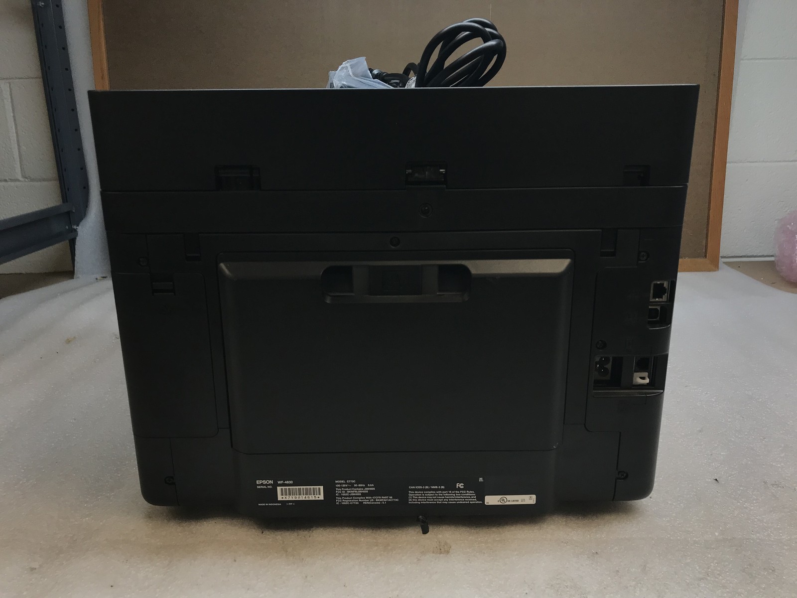 Epson Workforce Pro WF-4830 Inkjet Color All-In-One Printer 1.9K Pages