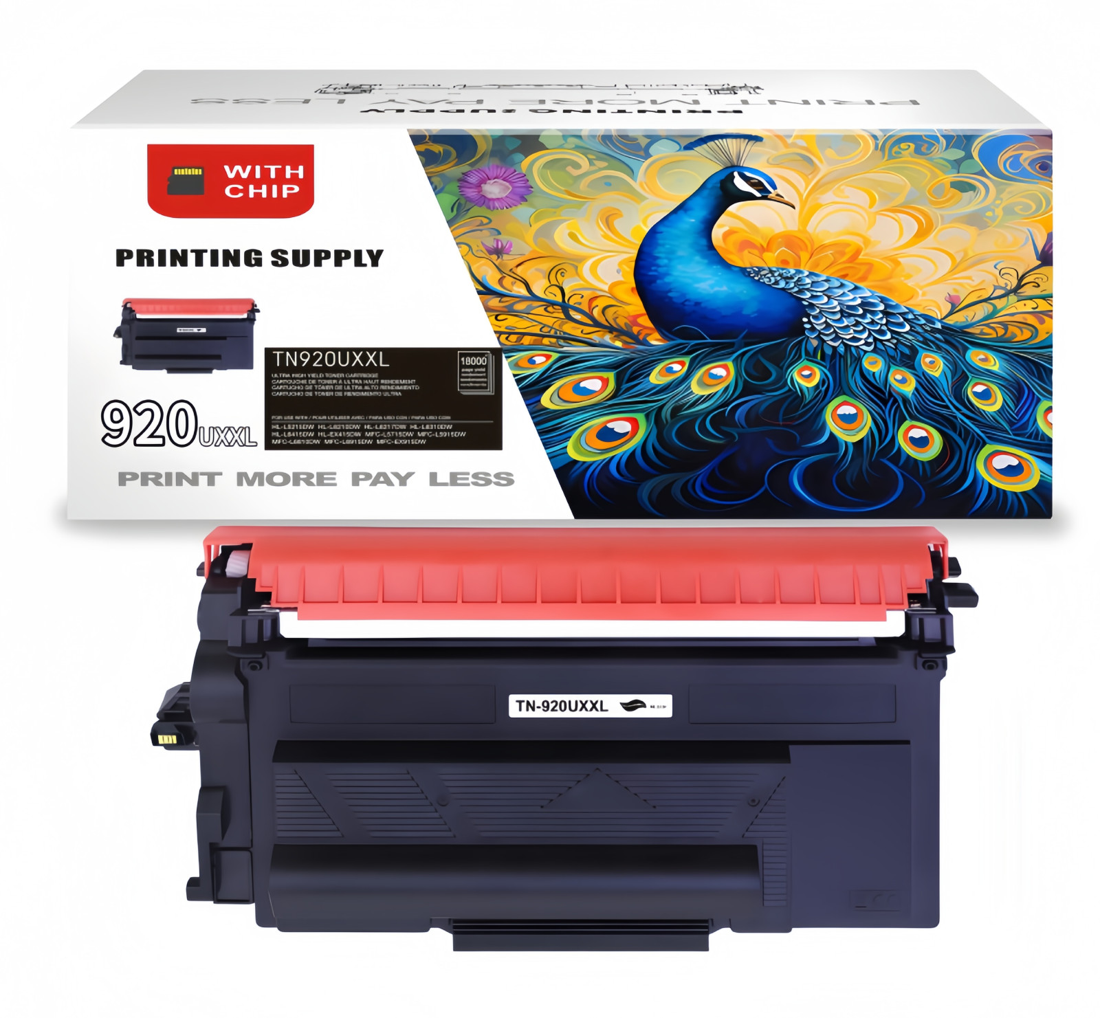 1 PK TN920UXXL Toner Compatible for Brother TN920 TN920UXXL HL-L6217 L6310 EX415