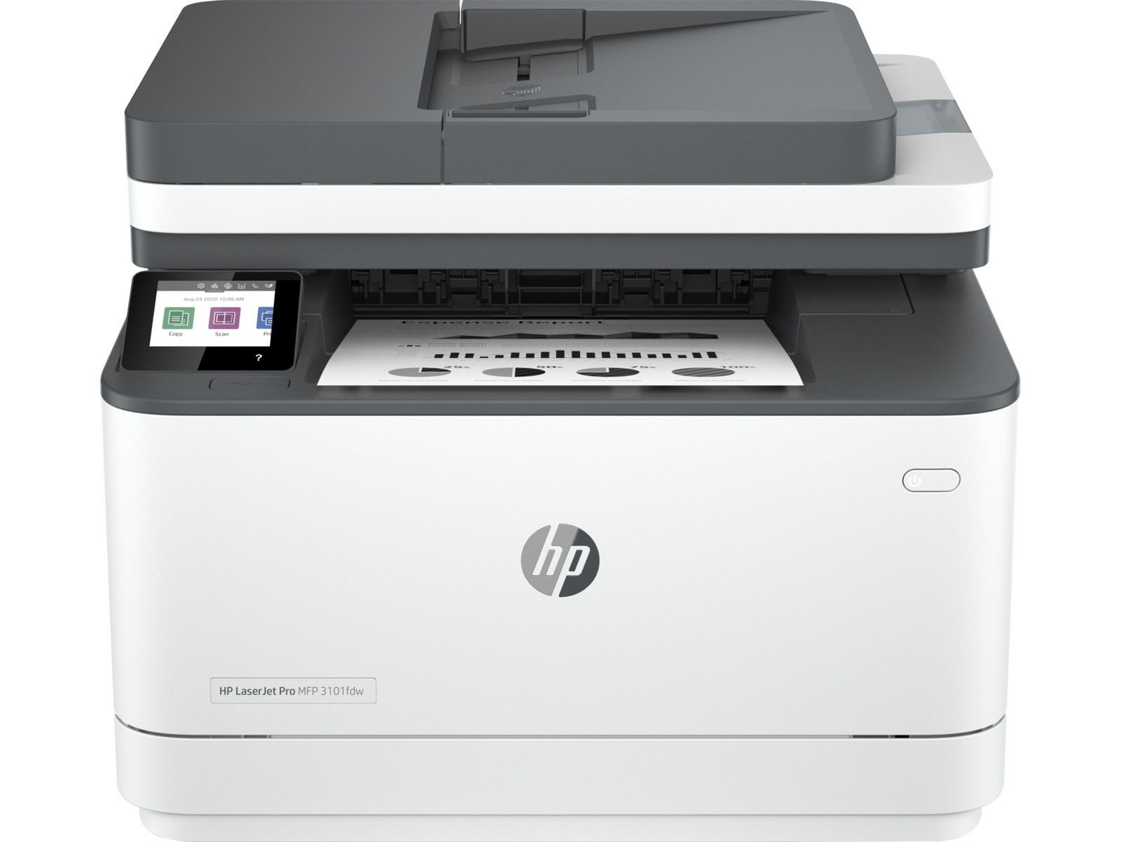 HP LaserJet Pro MFP 3101fdw Laser Printer, Black And White Mobile Print, Copy,