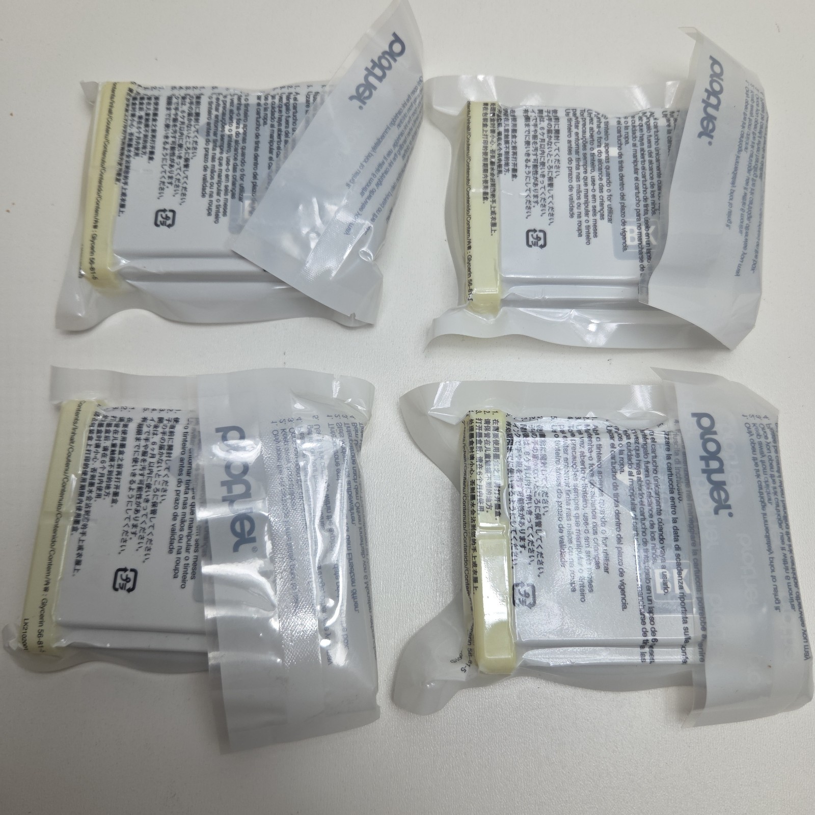 NEW OEM – LOT OF 4 BROTHER LC51BK BLACK Ink Cartridges – 06/2027