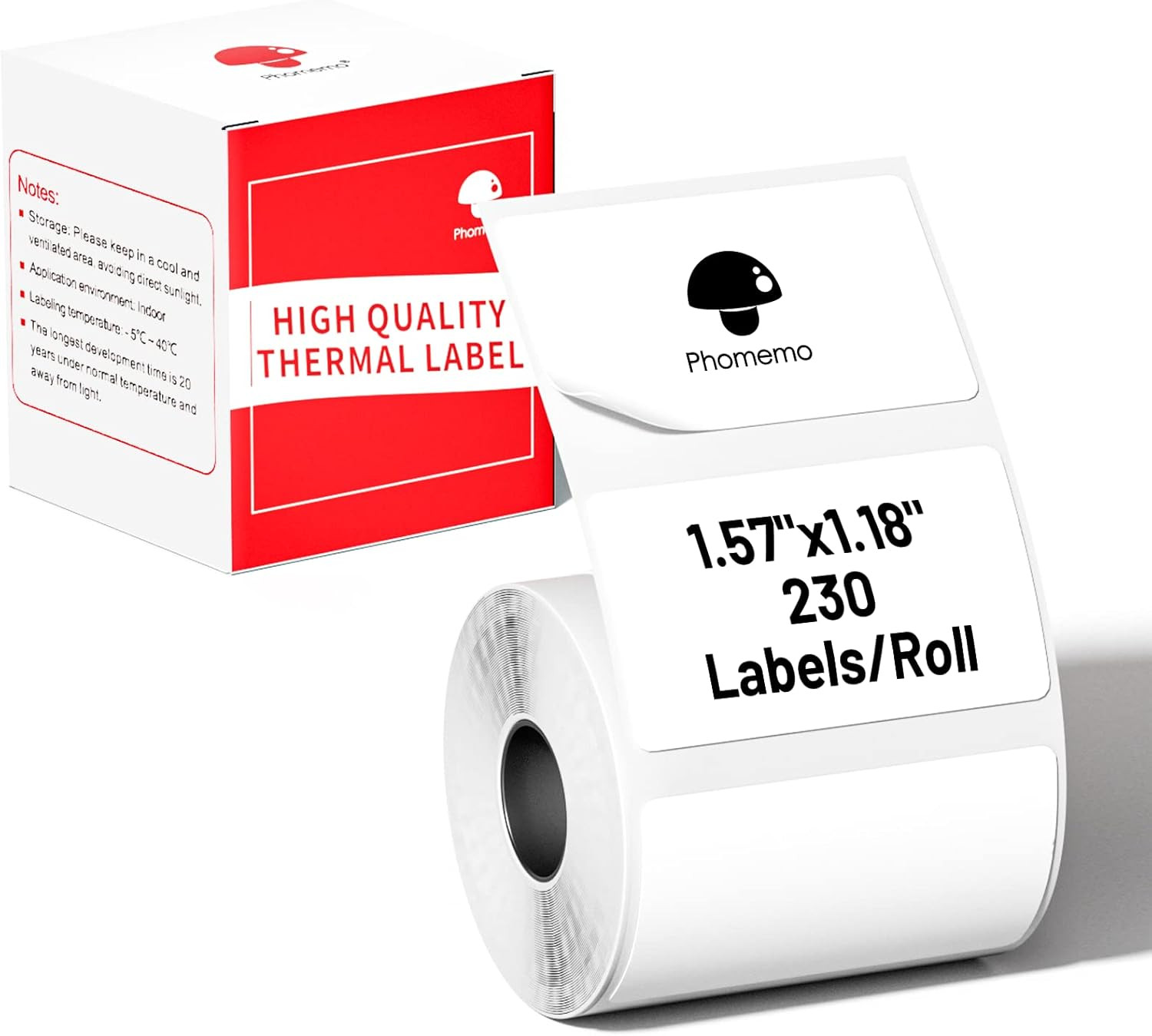 Phomemo Thermal Labels-For M110/M100/M220/M221/M108,1.57″X1.18″(40X30Mm),Name La