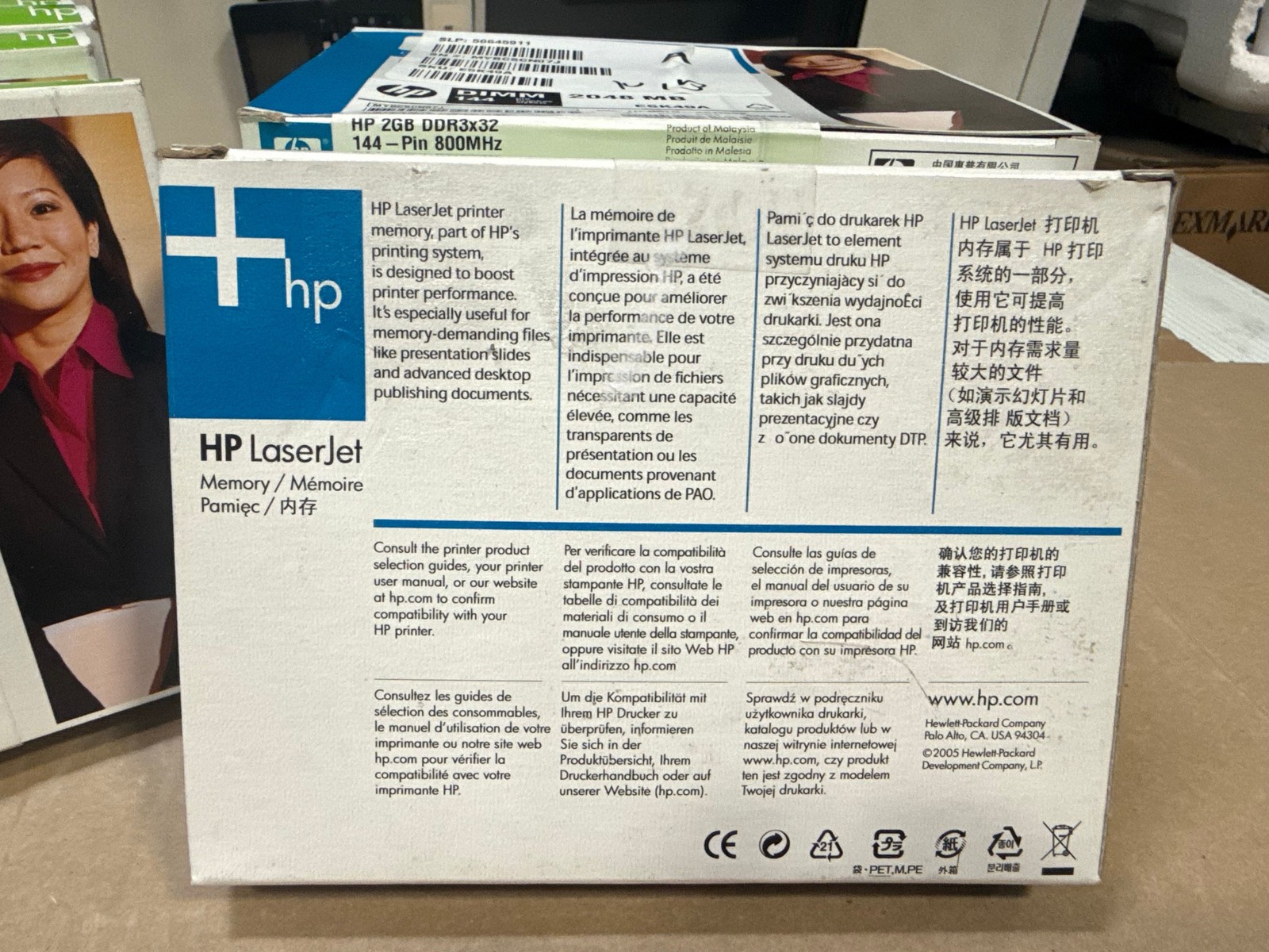 HP E5K49A – LaserJet Printer Memory – 2GB DDR3-1600 144pin SODIMM – HP GENUINE!