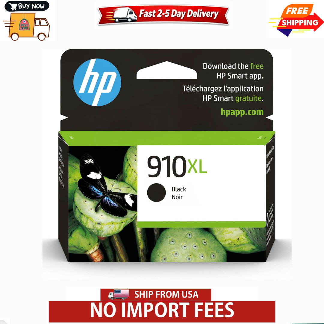 Genuine – HP – 3YL65AN – 910XL High Yield Black Ink Cartridge
