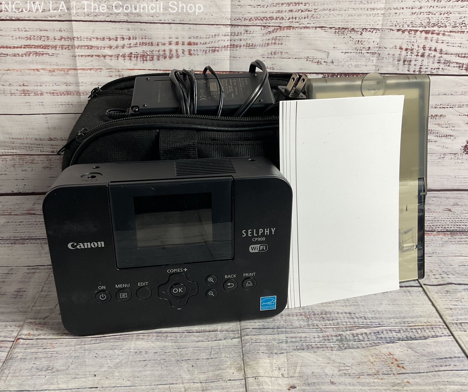 Canon Selphy CP900 Compact Wireless Photo Printer Black