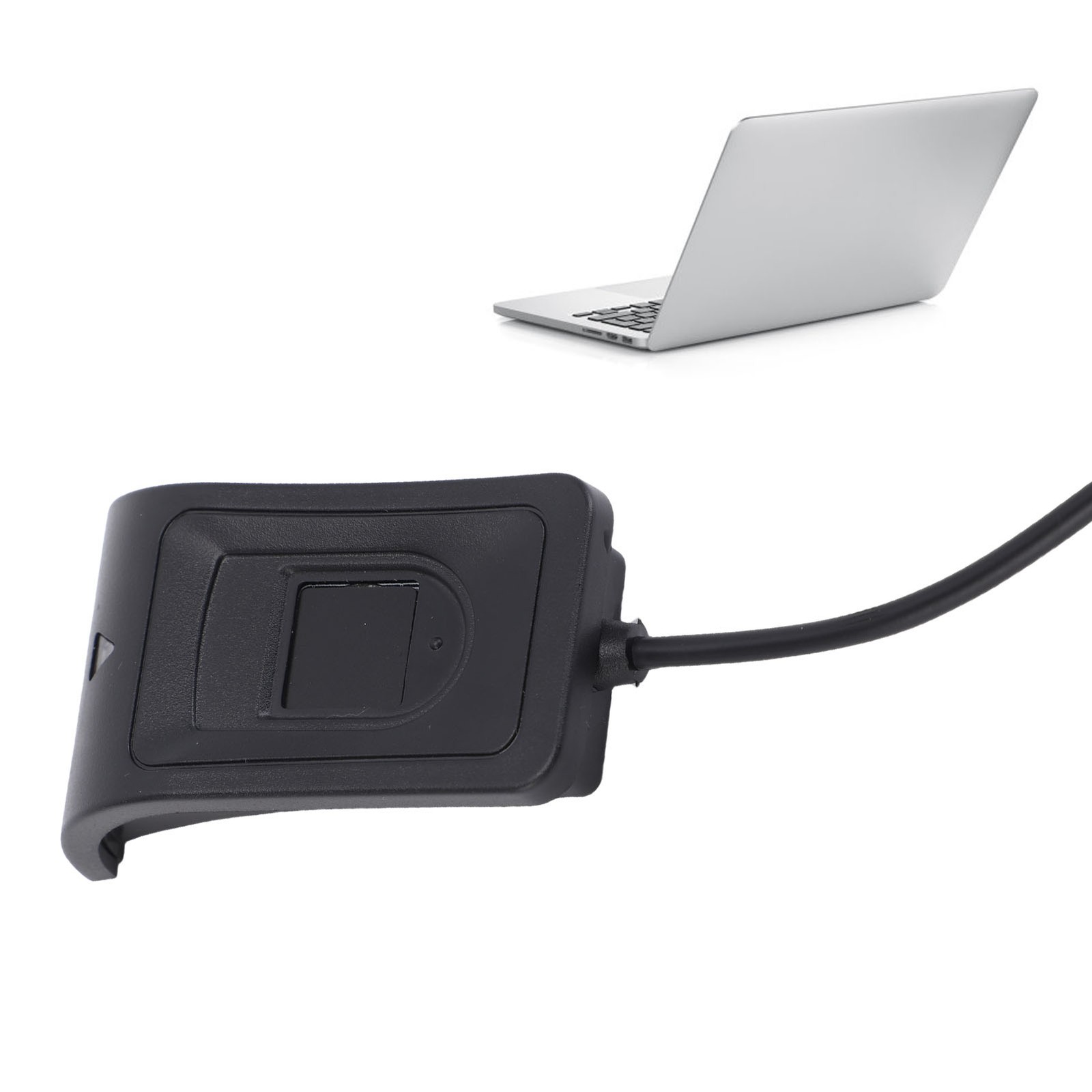 1 USB Fingerprint Scanner Compact Touch Biometric Reader For Desktop Black