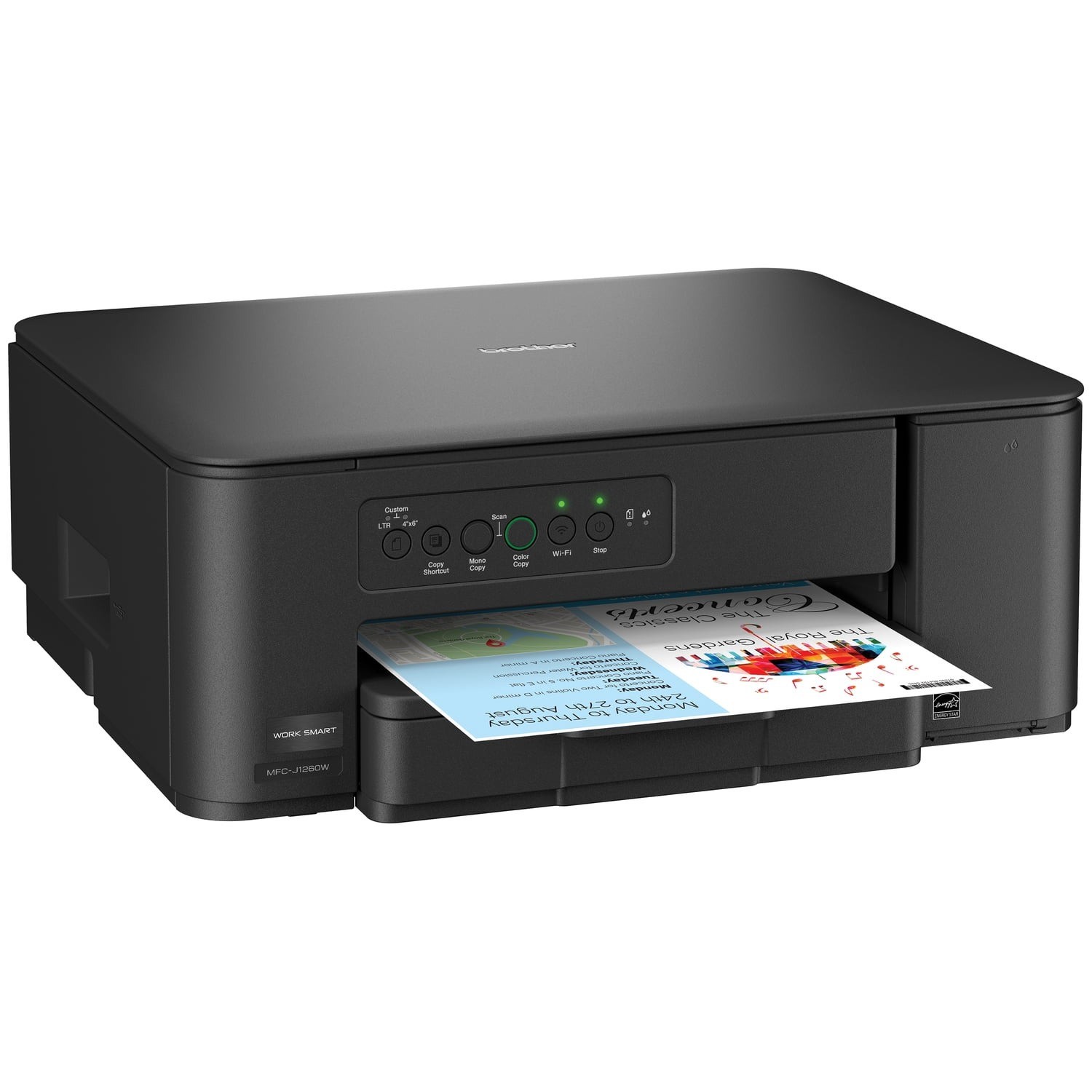 Brother Work Smart MFC-J1260W WiFi Printer Scanner Copier FREESHIP