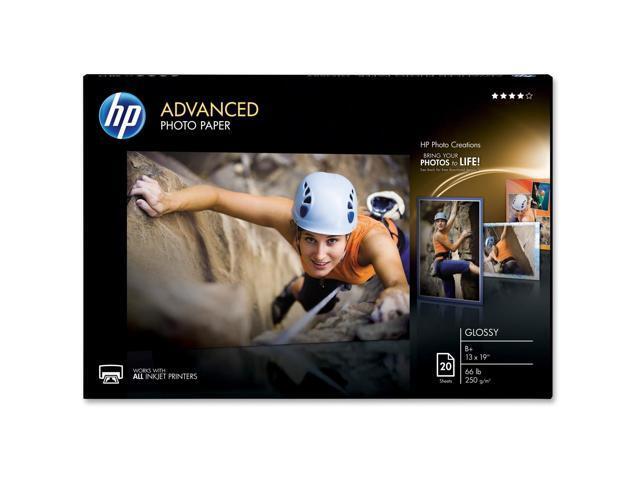 HP Advanced Photo Paper Glossy A3+ 13″ x 19″ – 20 Sheets – 6lb 250gsm B+ Inkjet