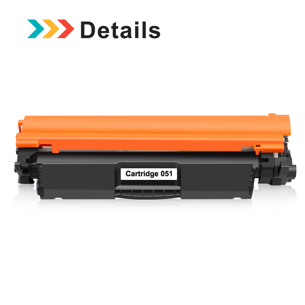2 PK 051 Toner For Canon ImageCLASS LBP162dw MF267dw MF264dw MF269dw MF263dn