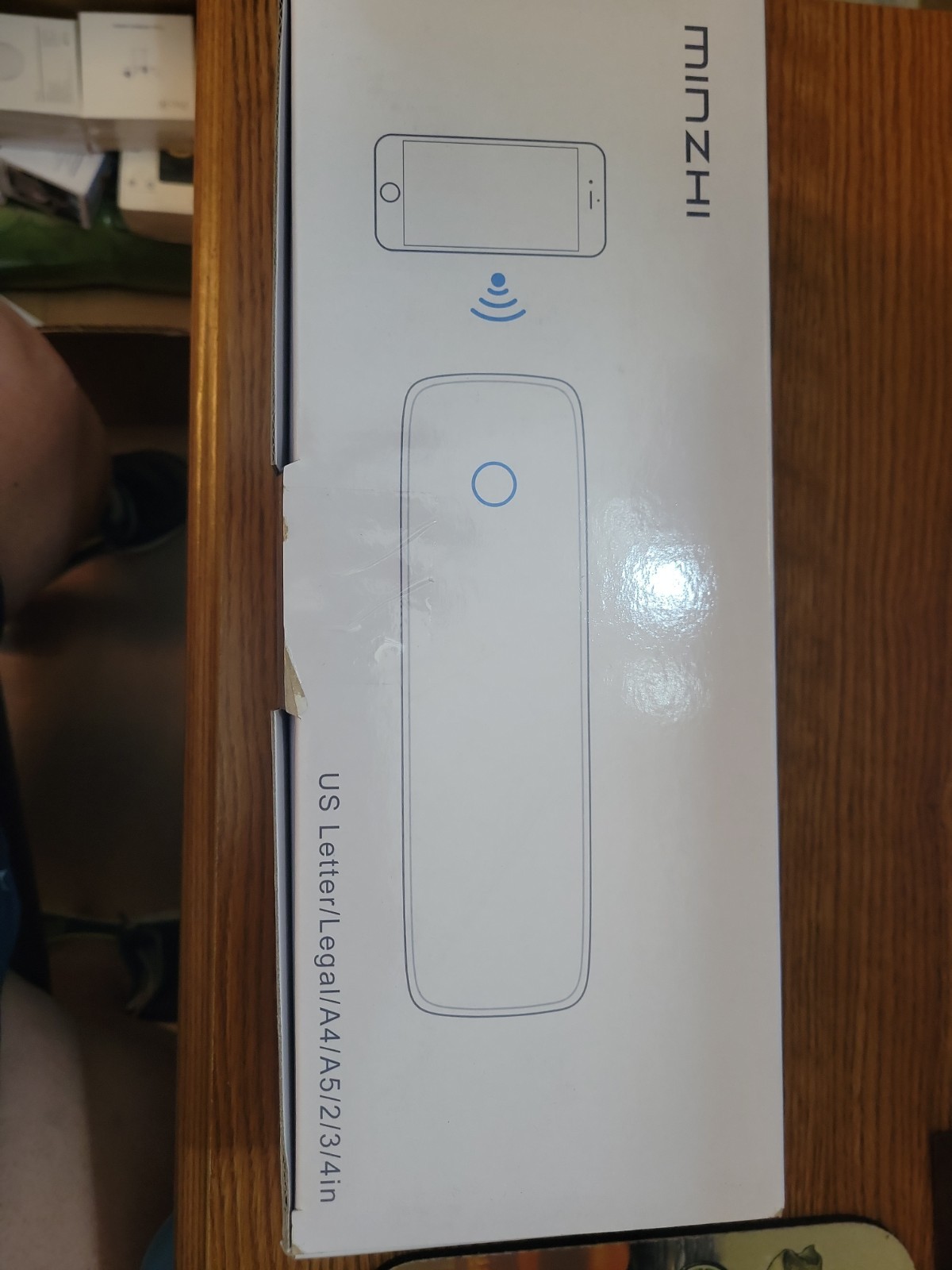 Minzhi Thermal Printer US Letter/Legal/A4/A5/2/3/4in