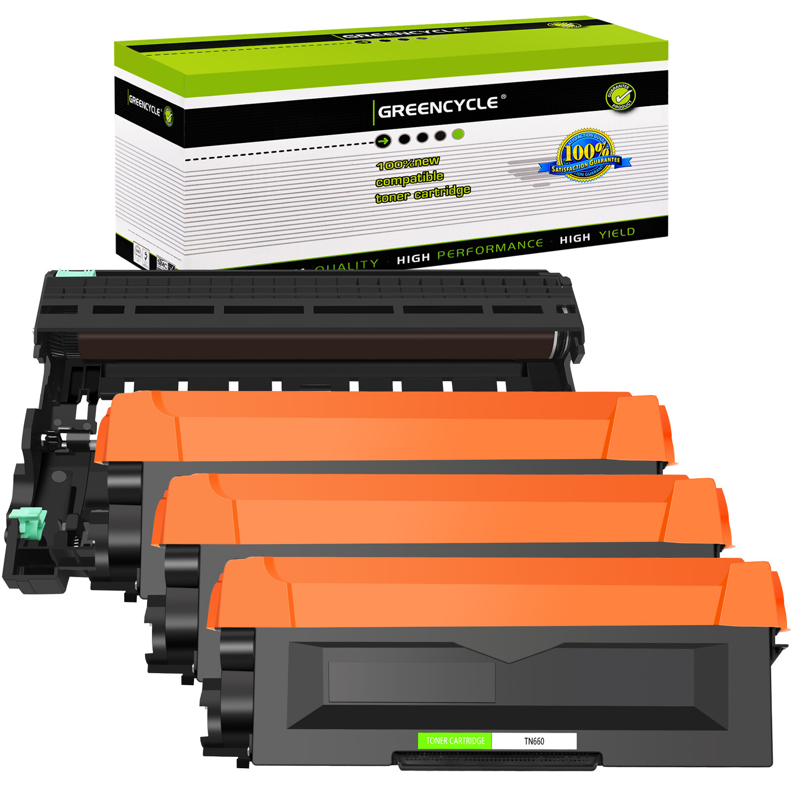 High Yield TN660 TN630 Toner DR630 Drum Unit For Brother MFC-L2700D DCP-L2540DW