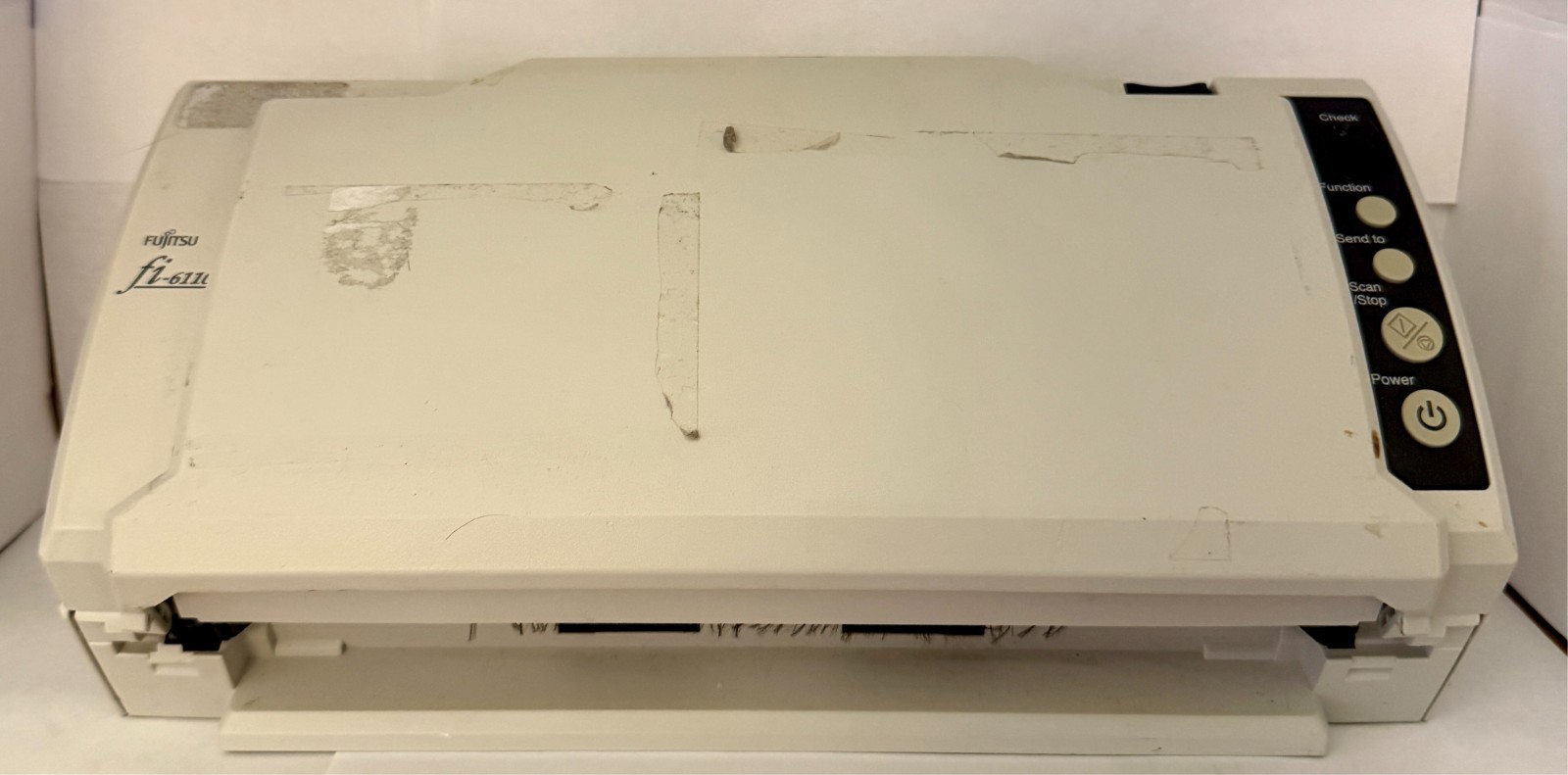 Fujitsu fi-6110 Duplex Document Scanner PA03610-B065 Tested Working w AC Adapter