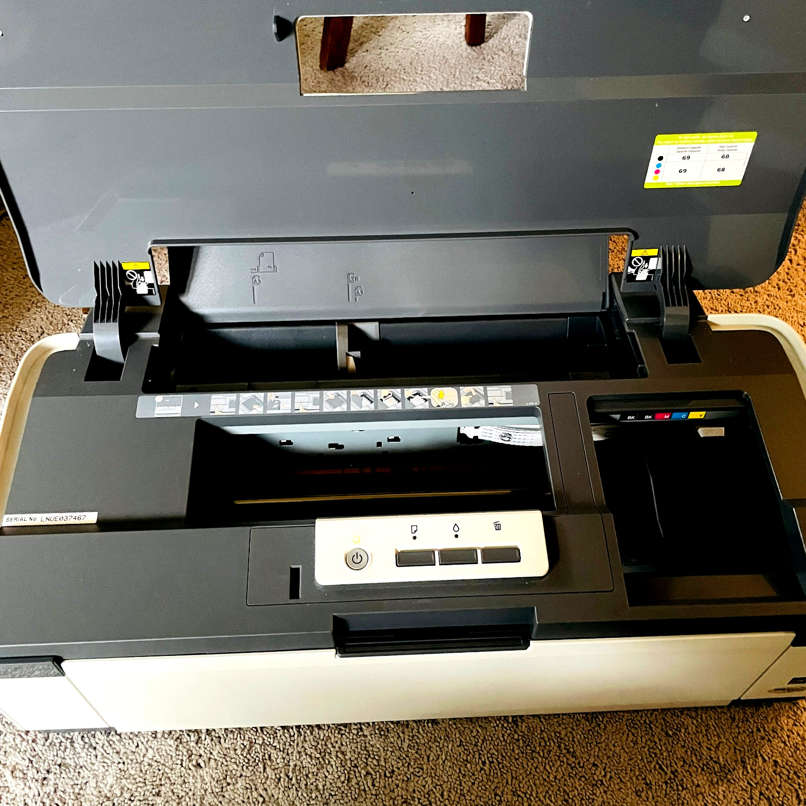 Epson Workforce 1100 Inkjet Printer Large 13 x 19 Wide Format – Selling As-Is