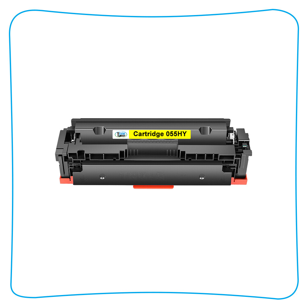 1PK Yellow Toner Compatible for Canon 055H ImageClass MF741Cdw MF743Cdw MF745Cdw