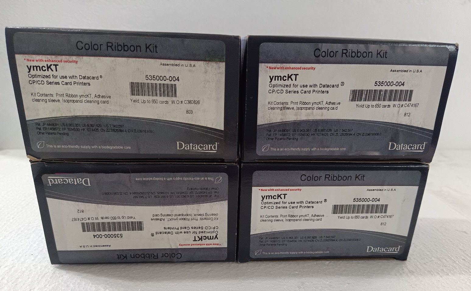 Datacard 535000-004 Color Ribbon Kit (ymcKT) ( Lot of 4 )