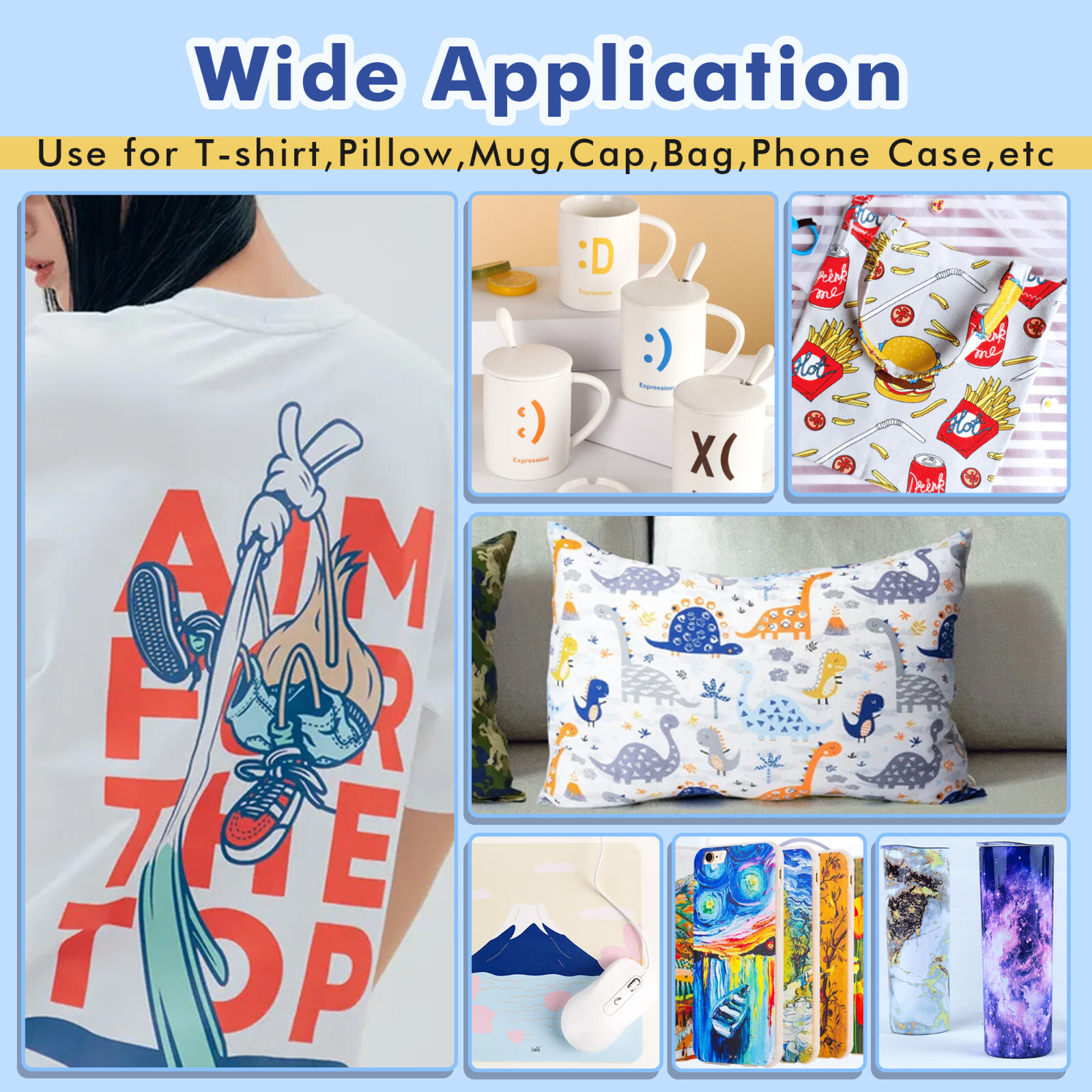 Koala Sublimation Paper and Ink Bundle with Sublimation Printer Head Cleaner Kit