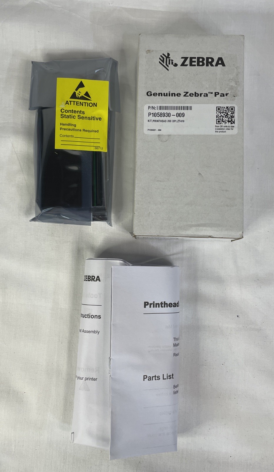 Printhead for Zebra ZT410 Thermal Printer 203dpi P1058930-009 “GENUINE”