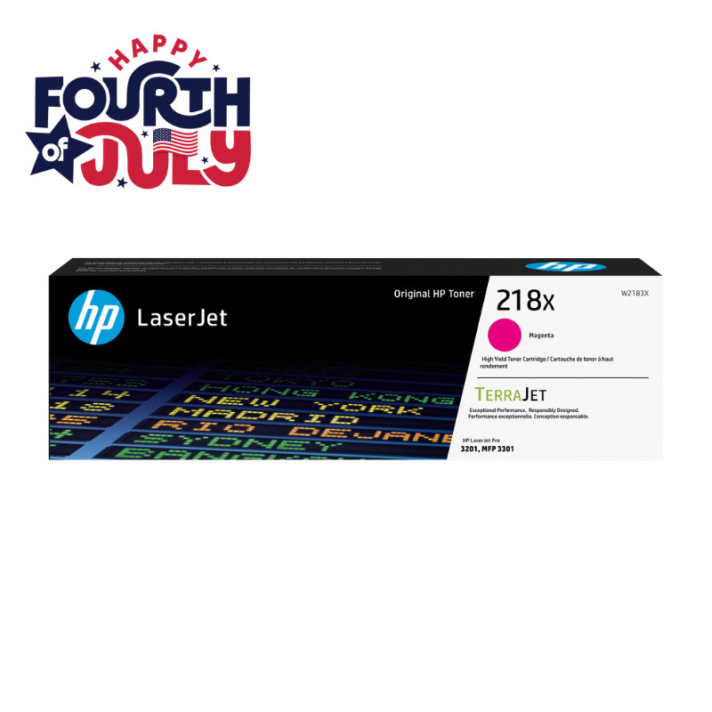 HP 218X High Yield Magenta Original LaserJet Toner Cartridge