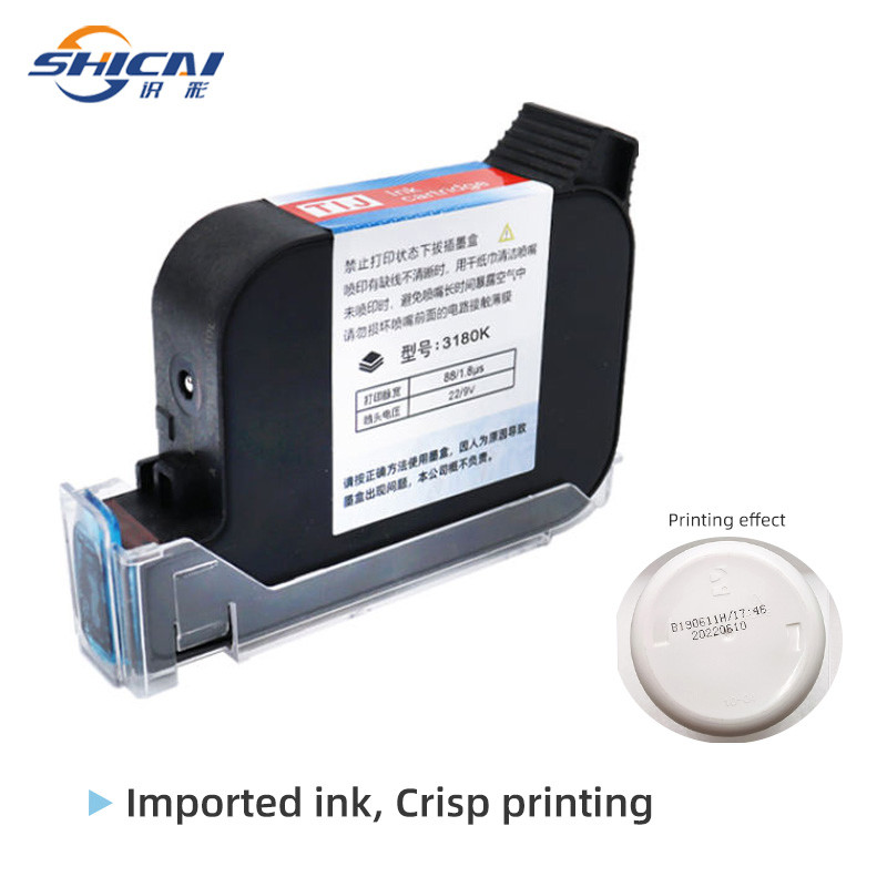 3 pieces Handheld Inkjet Printer Ink Cartridges Dry Quickly and Print Clearly
