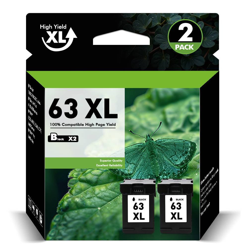 63XL 63XXL Ink Cartridge For HP Officejet 5258 5255 5252 5260 5212 4650 3830 LOT
