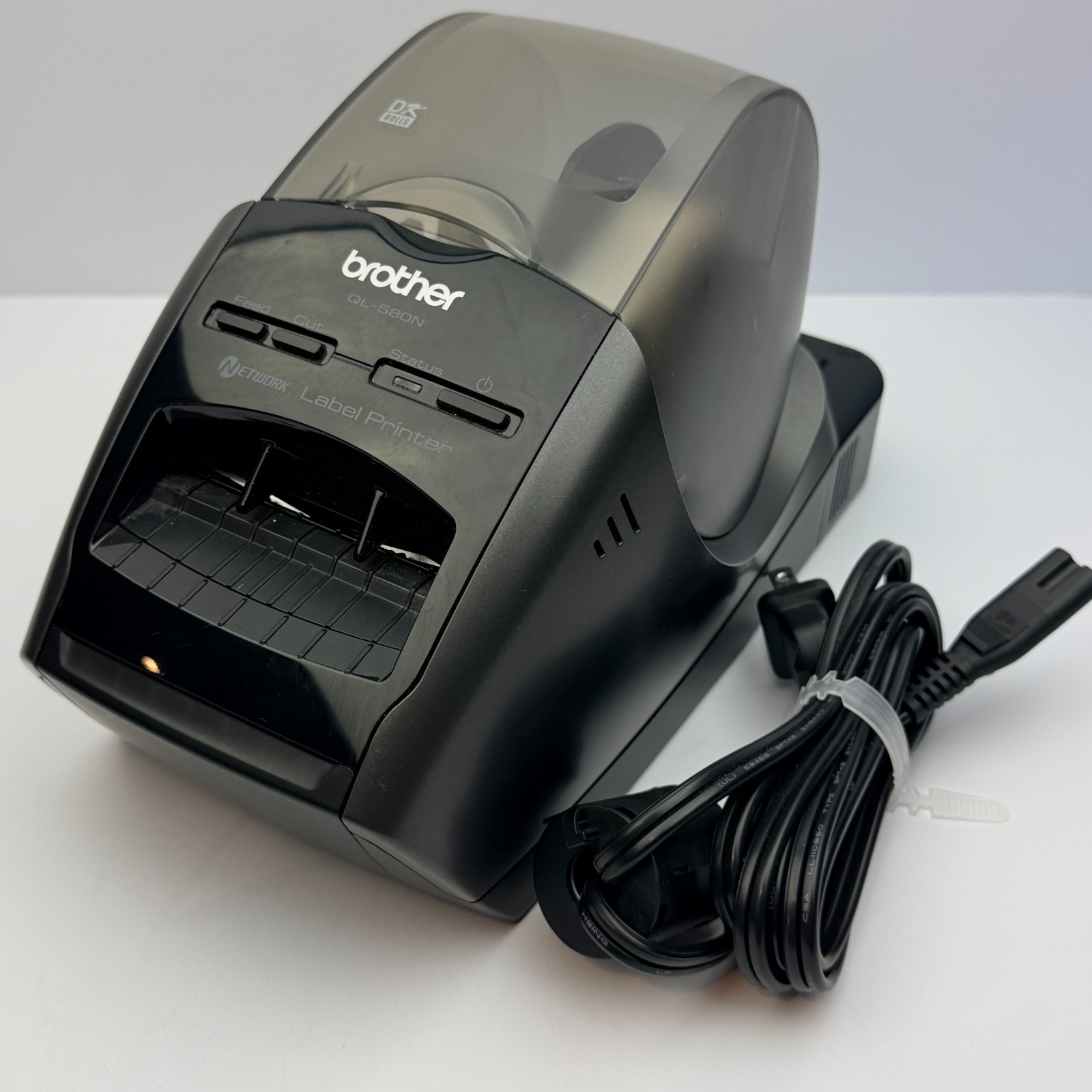 Brother QL-580N Network Direct Thermal Label Printer LAN USB Serial 300 dpi
