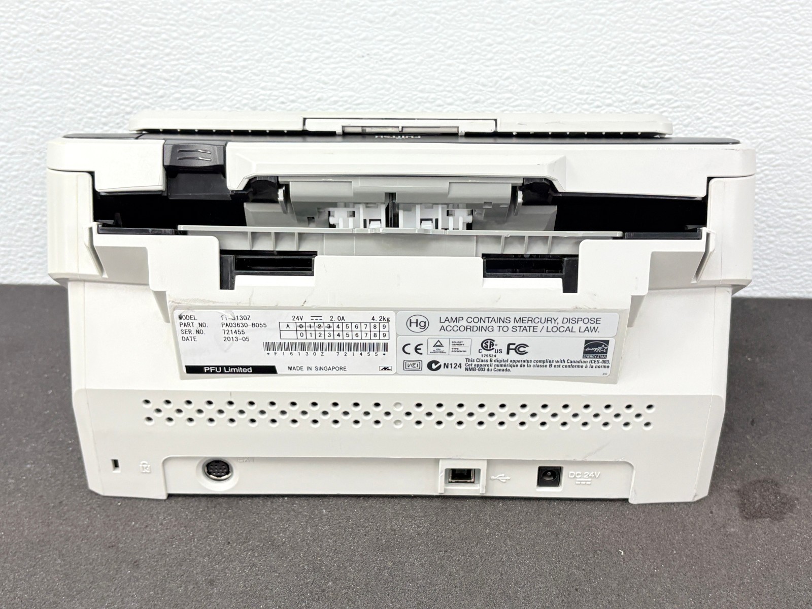 Pre Owned | Fujitsu Fi-6130Z ADF Duplex Sheetfed Image & Document Scanner Only