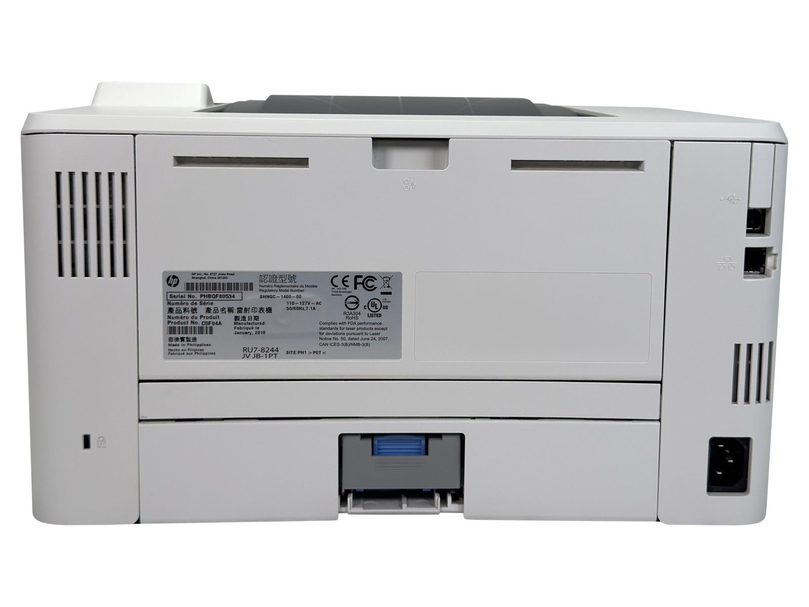 🖨️ HP LaserJet Pro M402dn – Fast Duplex Network Printing 🥇Expertly Serviced