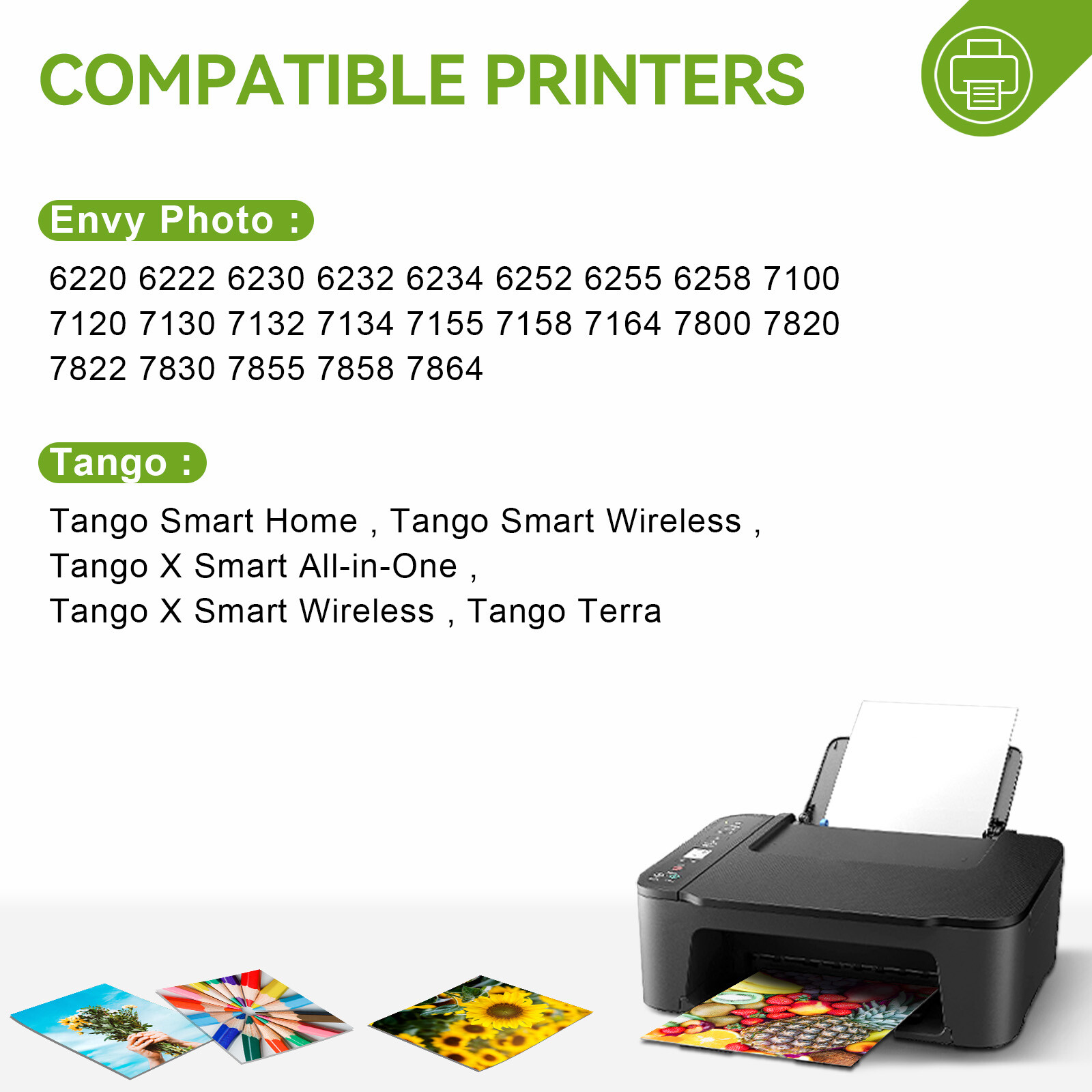 64XL Ink Cartridges for HP 64 XL Envy 7155 7855 7858 Envy Inspire 7955e 7255e