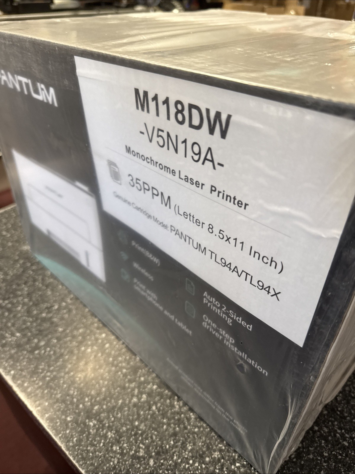 PANTUM Wireless Laser Printer Black and White Duplex Two-Sided Printing V5N19A