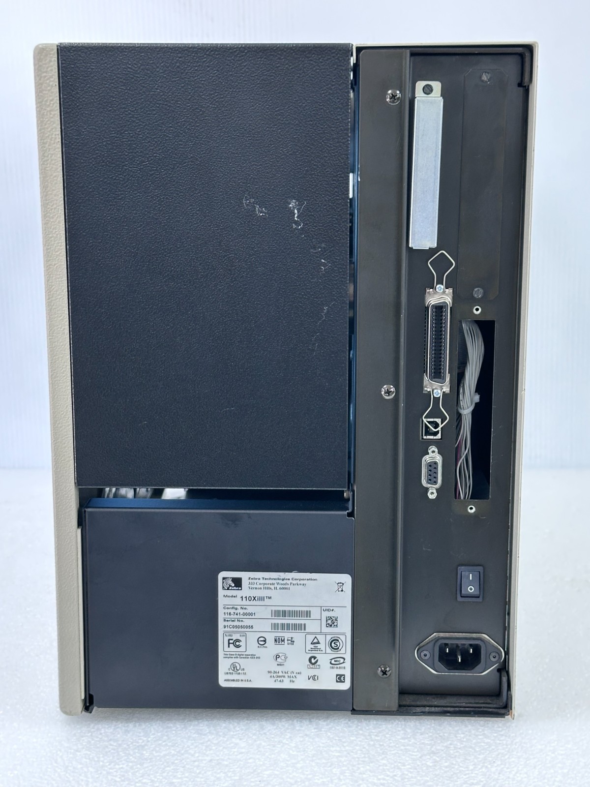 ZEBRA 110XiIII Thermal Transfer Barcode Label Printr 600dpi AS SHOWN SEE PICS 🚚