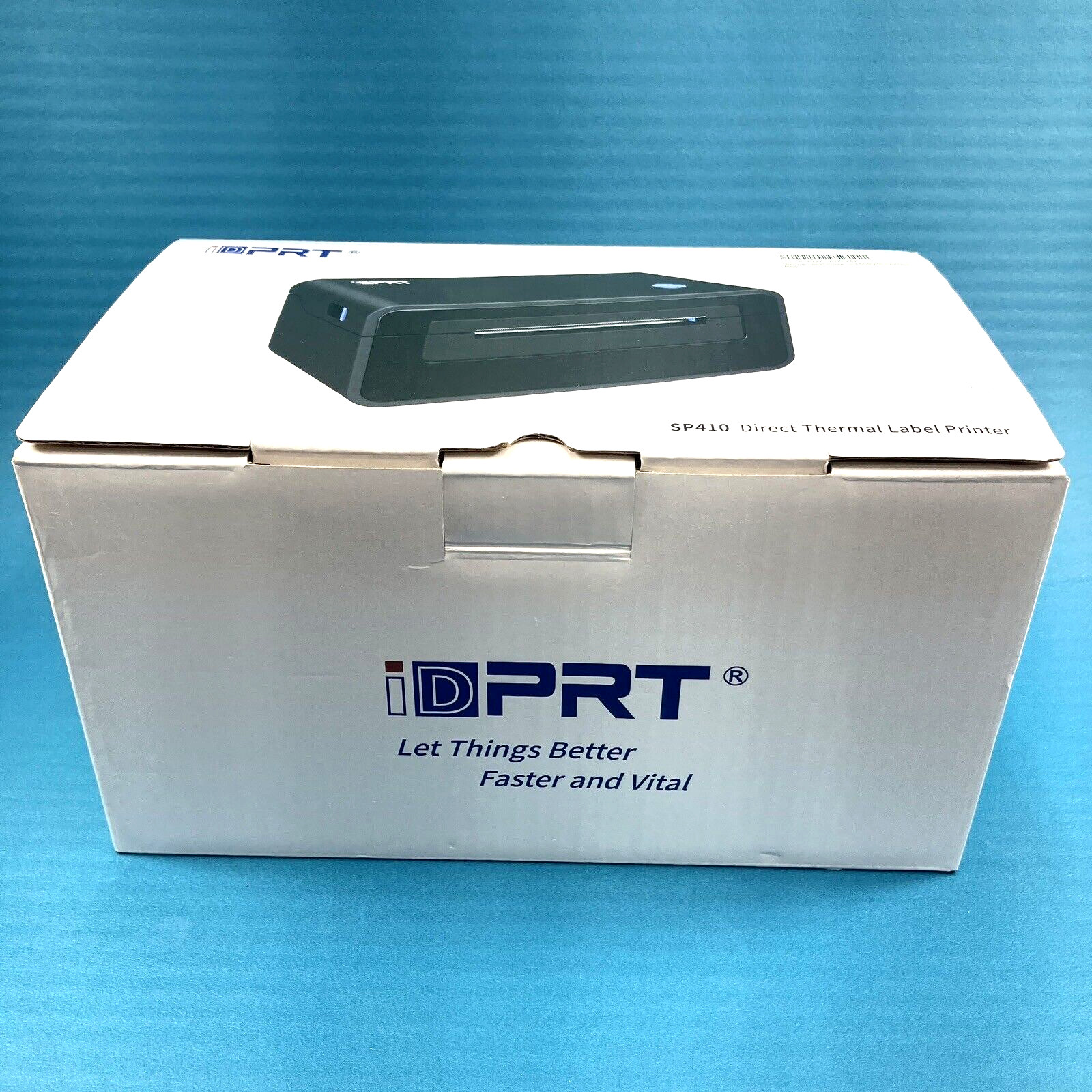 IDPRT Direct Thermal Label Printer 4×6 SP410 Black AC 100-240v 6ips Max Speed