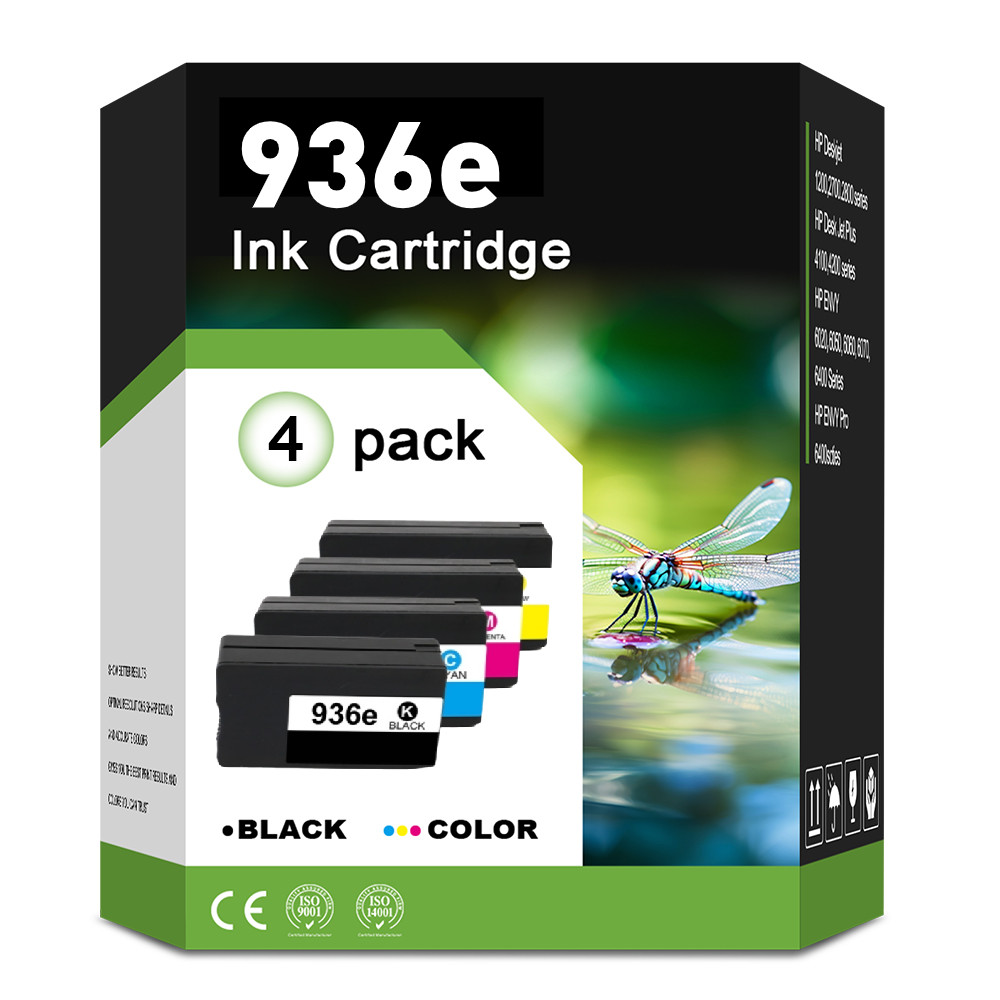 936e Ink Cartridges Compatible For HP 936XL OfficeJet Pro 9125e 9135e 9730e Ink