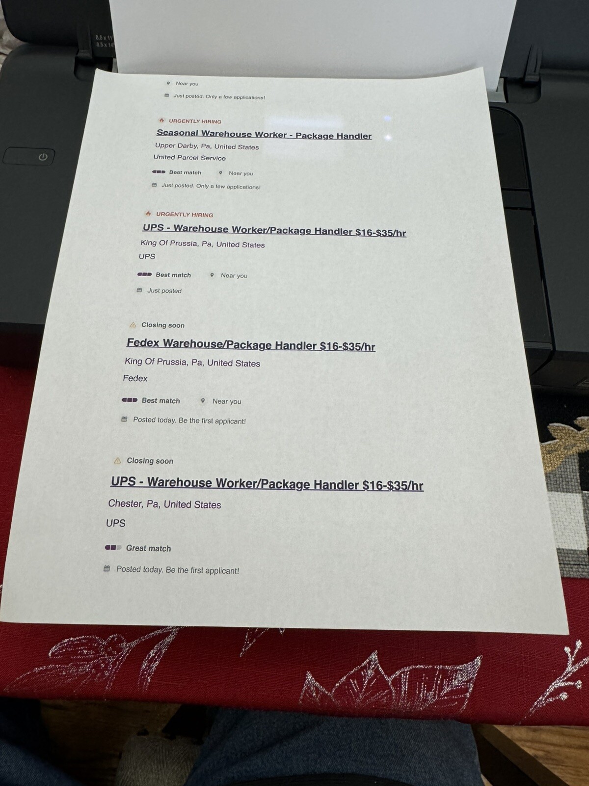 HP Officejet 200 Mobile Wireless Printer