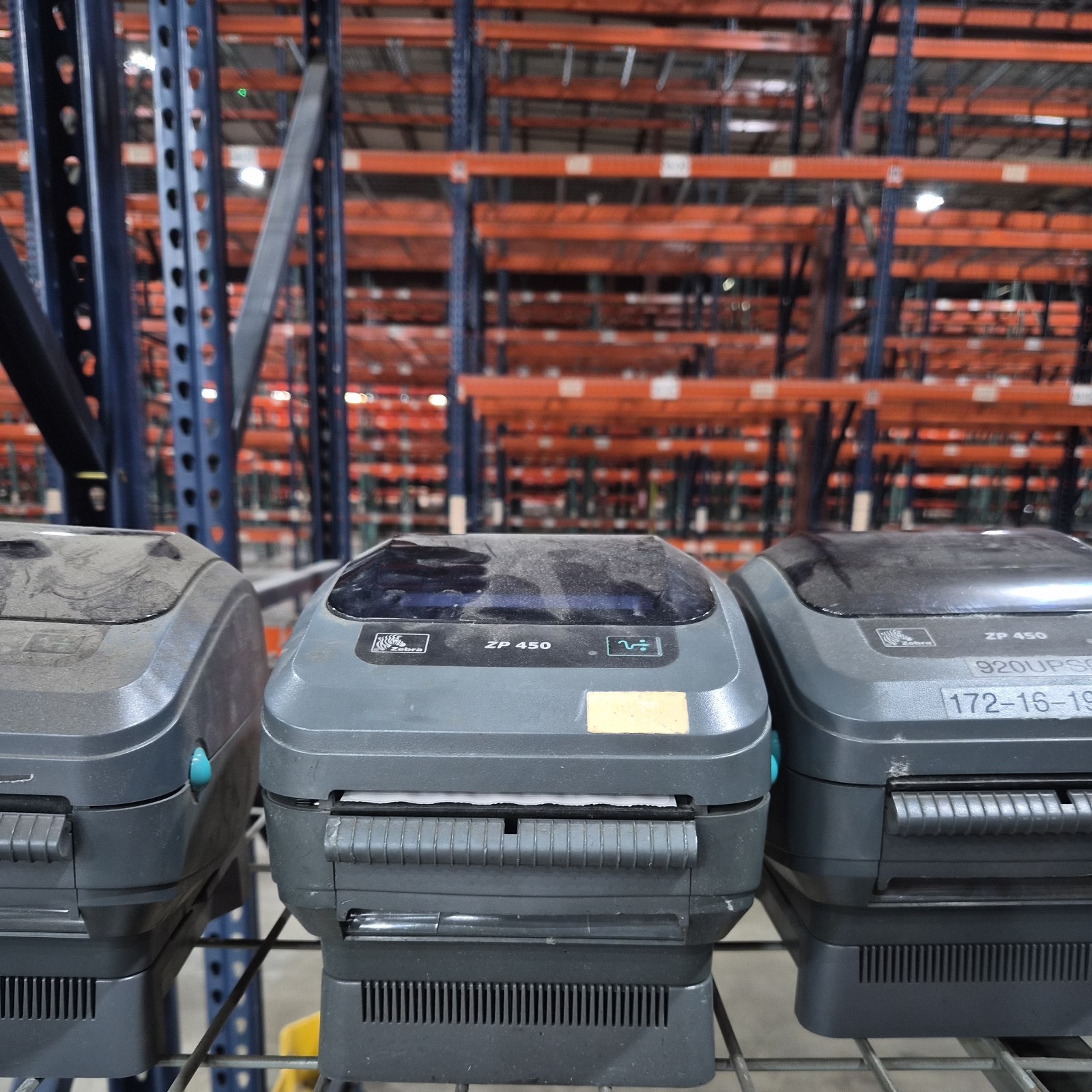 Zebra ZP450 Label Printer no power cord